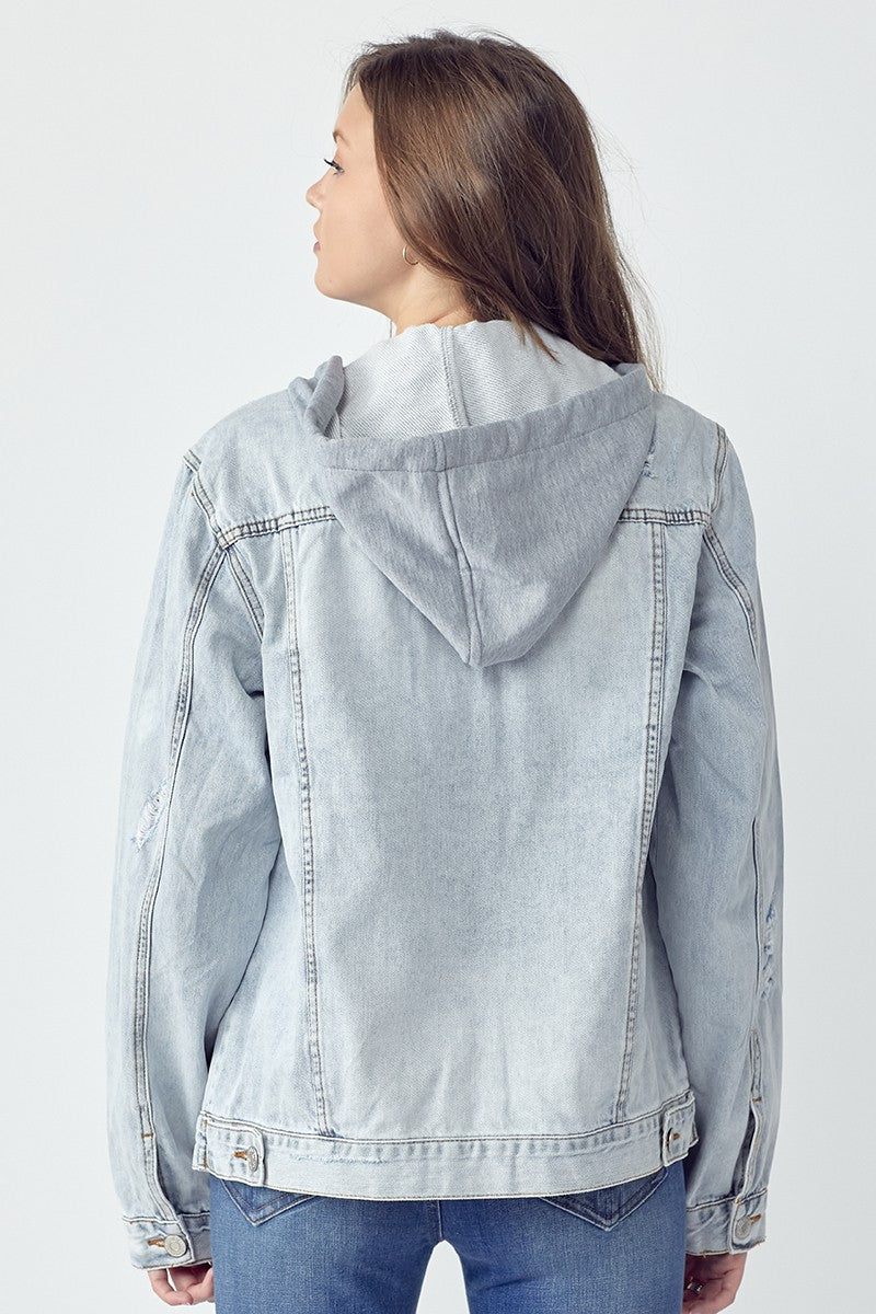 Risen Denim Hooded Jacket