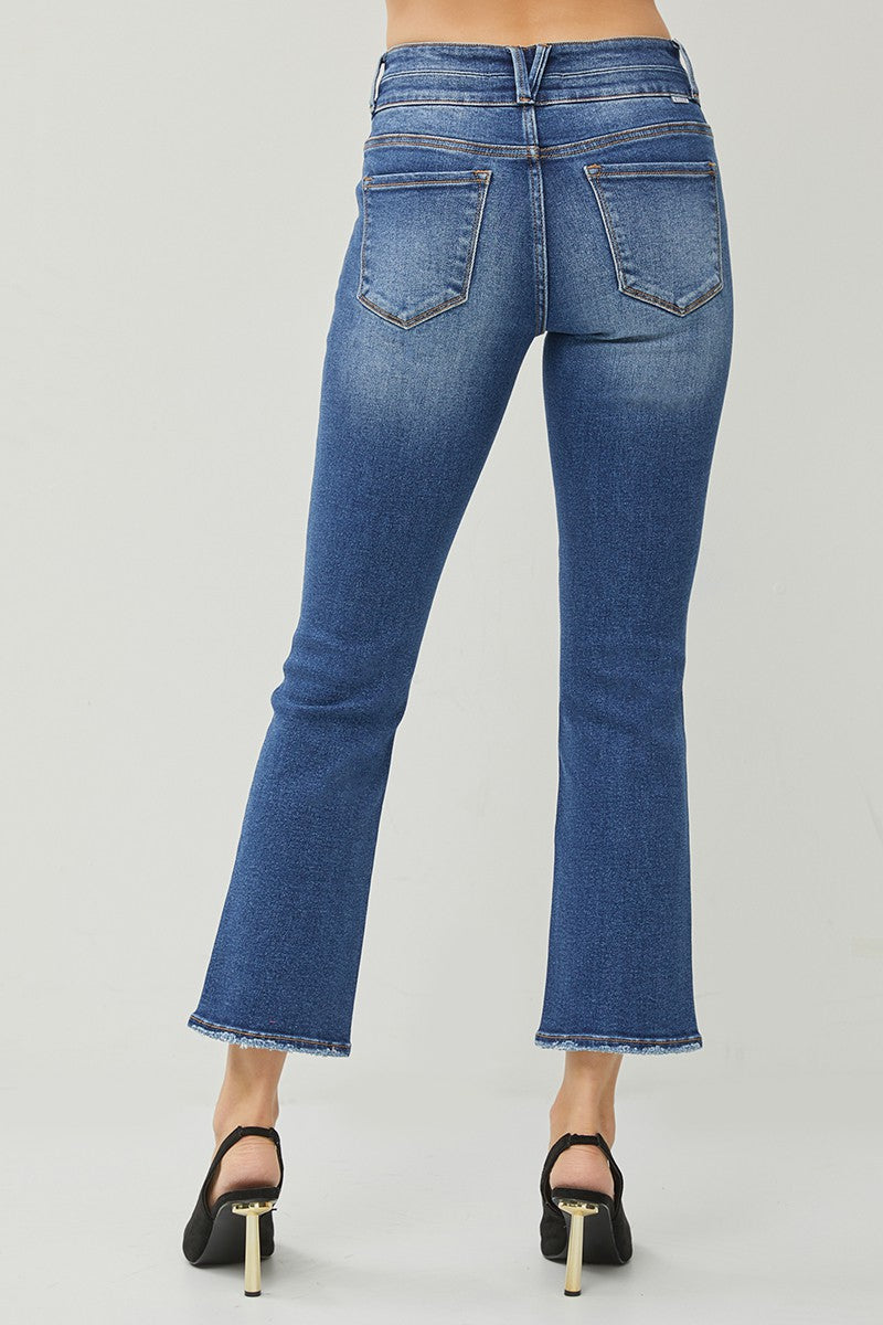 Slim Straight Dark Risen Denim
