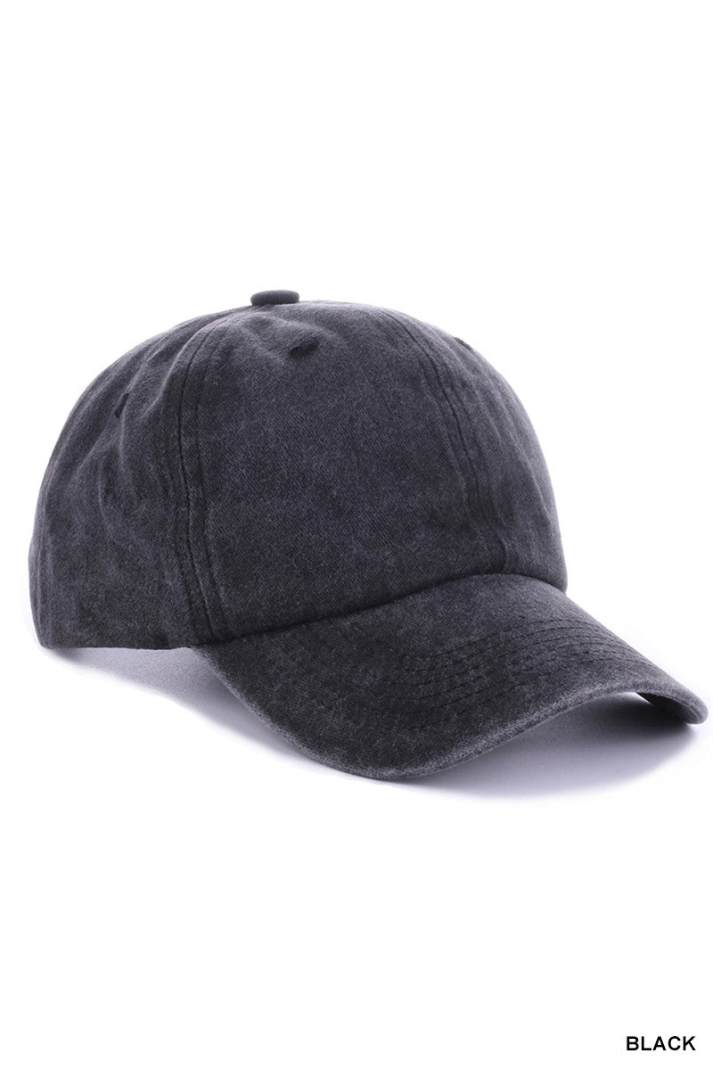 Washed Ball Cap