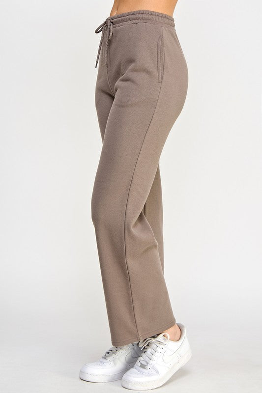 Straight Leg Joggers-Fossil