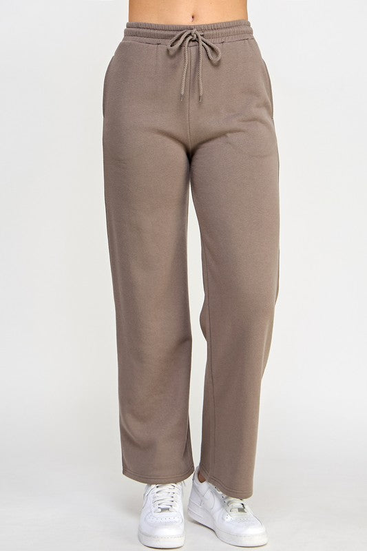 Straight Leg Joggers-Fossil