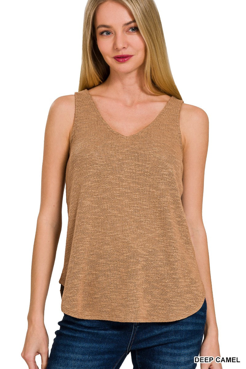 V Neck Cami Top