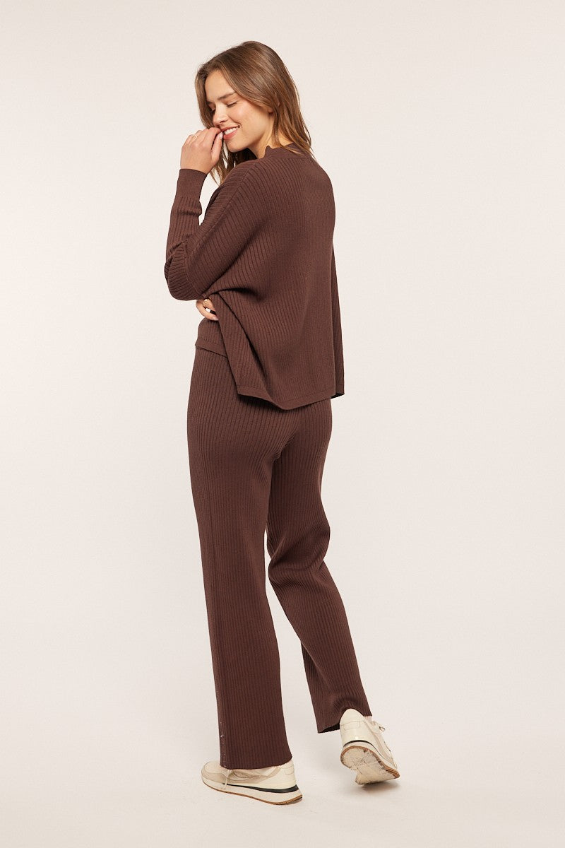 Cocoa Relaxed Boxy Sweater