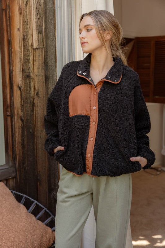 DOORBUSTER Colorblock Fleece Jacket