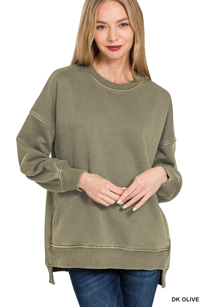 Hi Low Hem Pullover