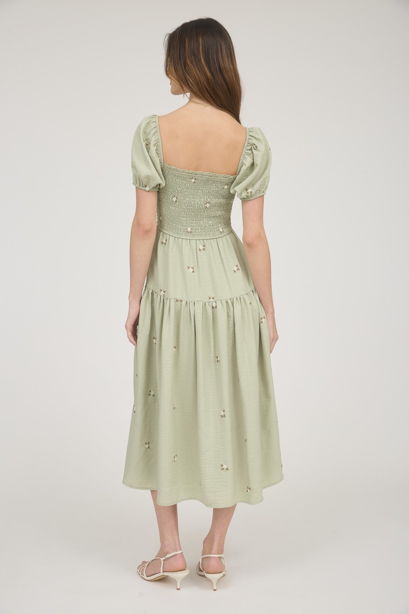 Floral Smocked Dress