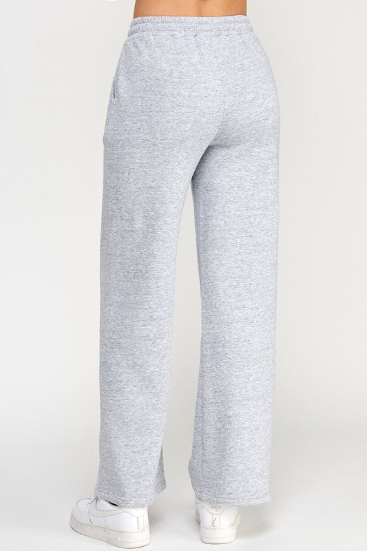 Fleece Straight Leg Jogger