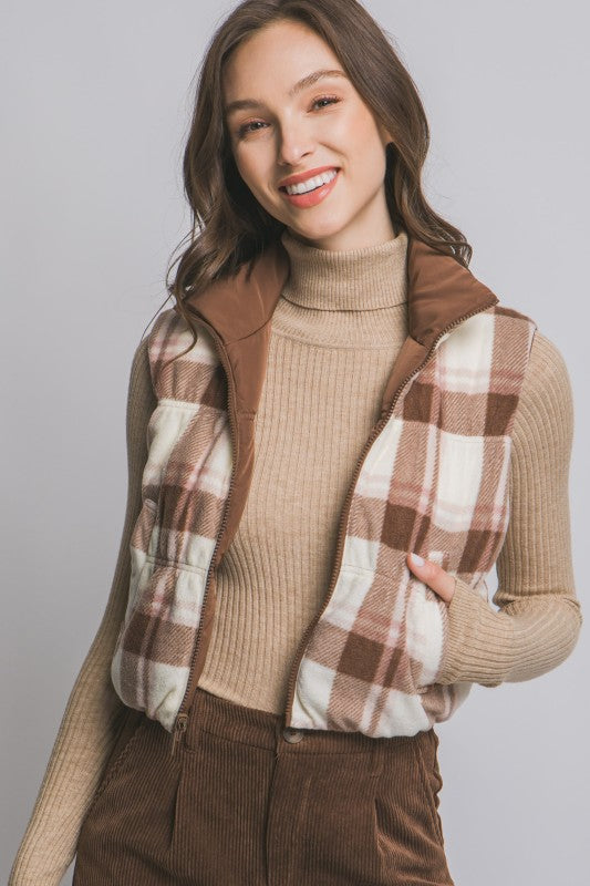 Reversable Puffer Vest