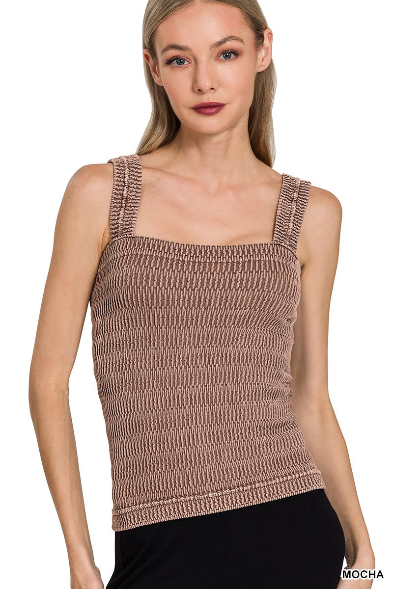 Winkle Stone Washed Tank