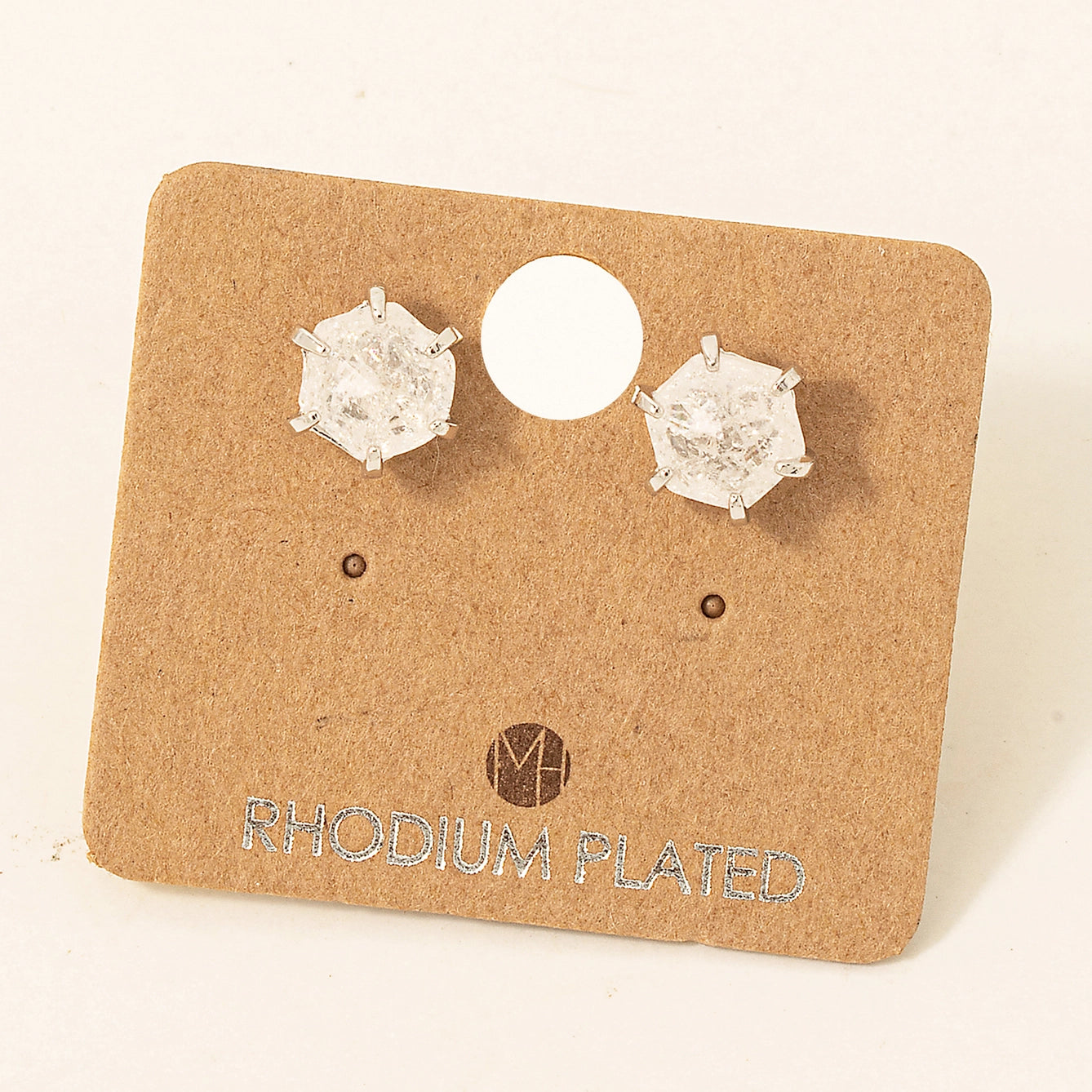 Gemstone Stud Earrings