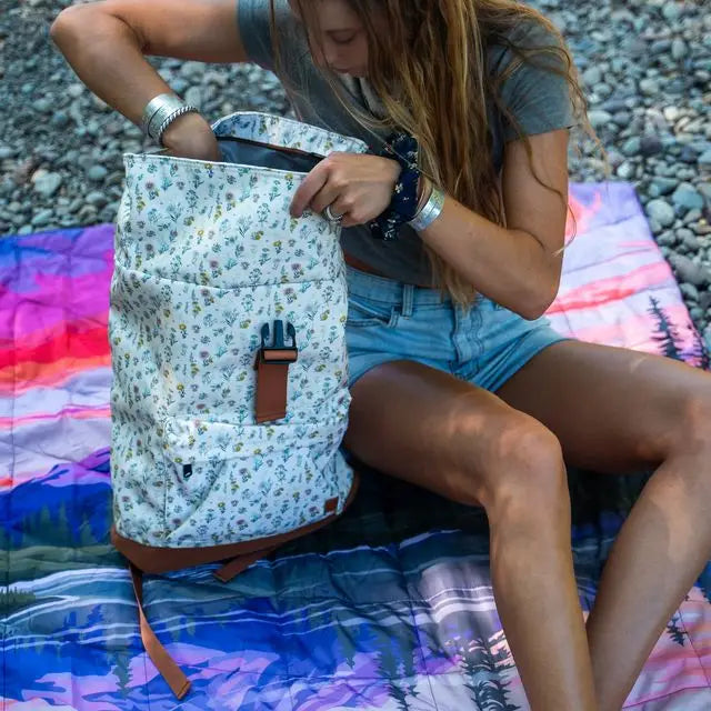 Adventure Backpack-Floral