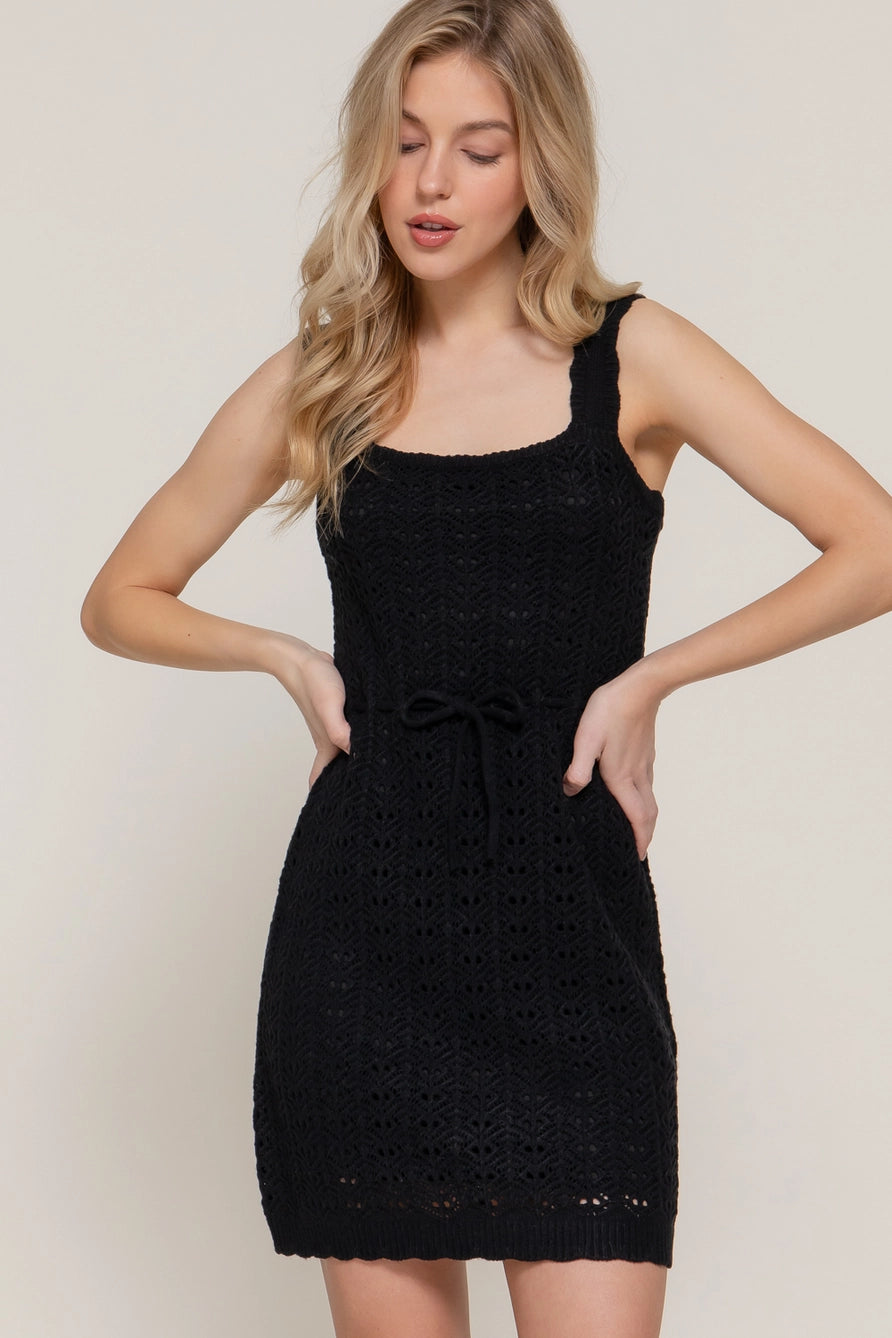 Crochet Sweater Dress