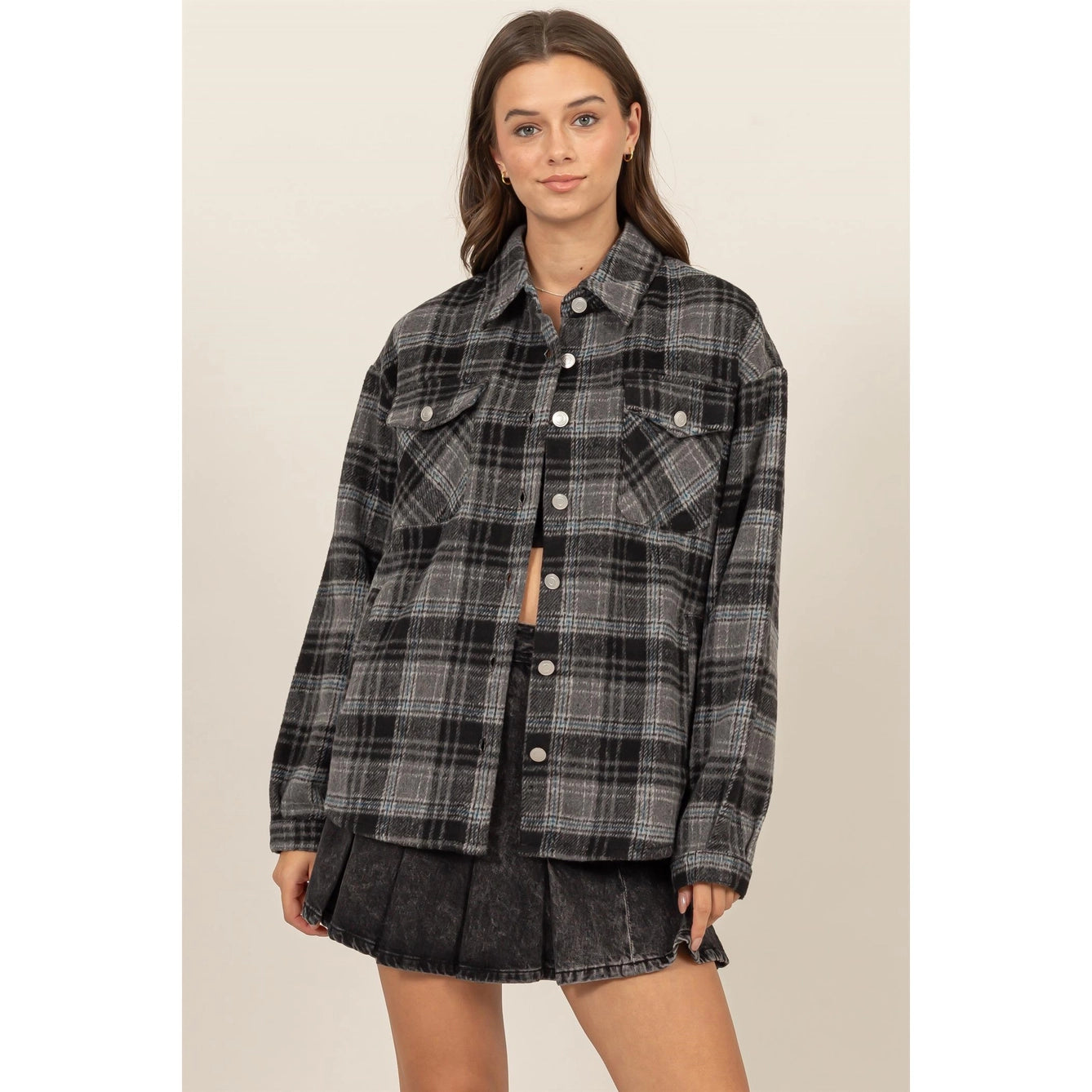 Flannel Shirt Jacket