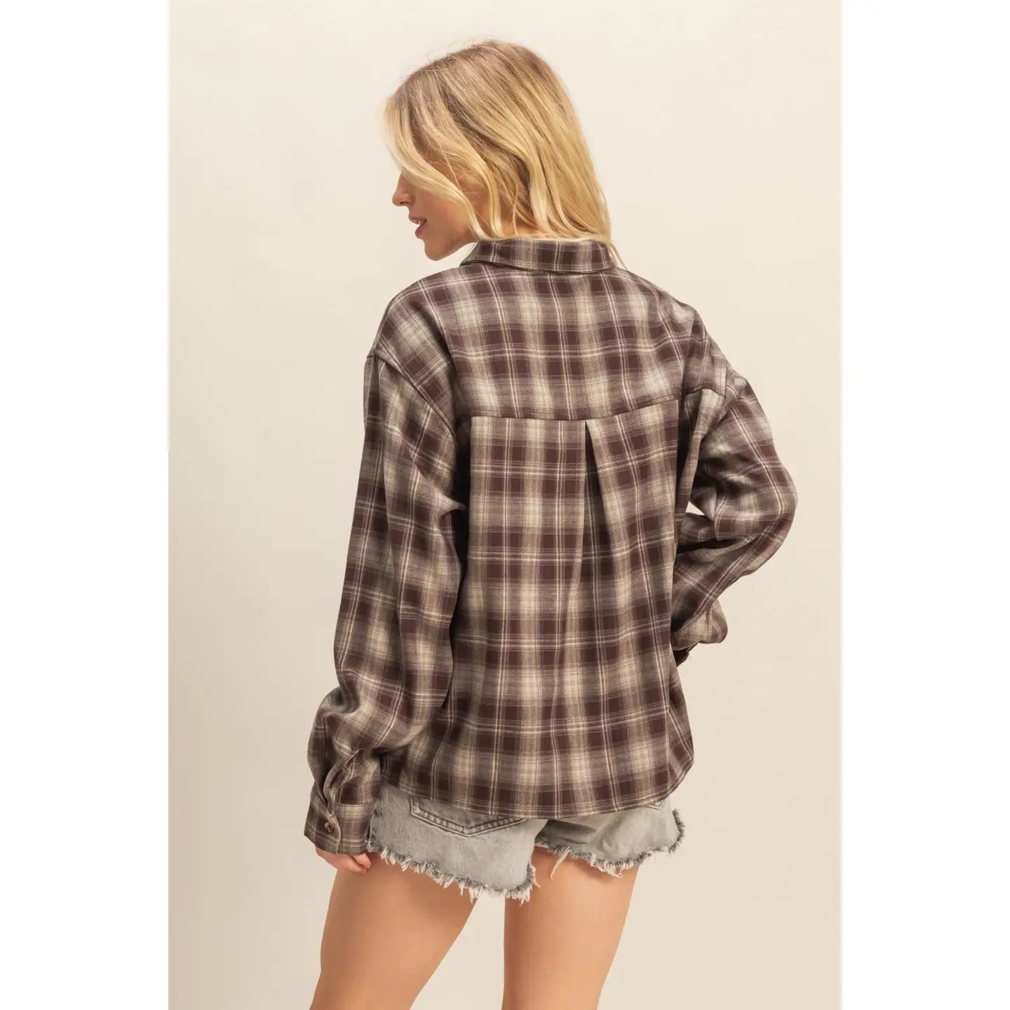 Checkered Button Up Shirt