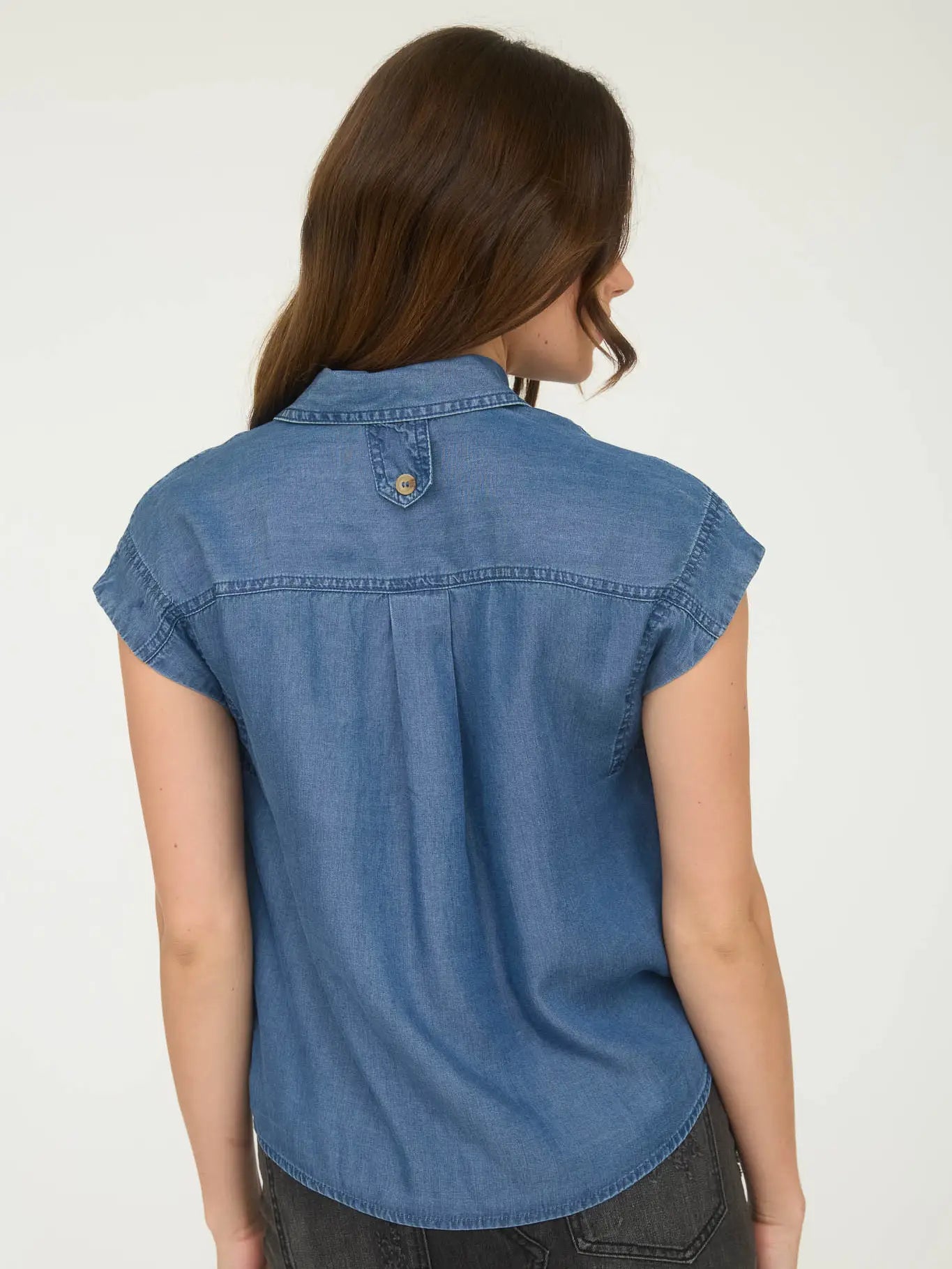 Chambray Button Down Shirt