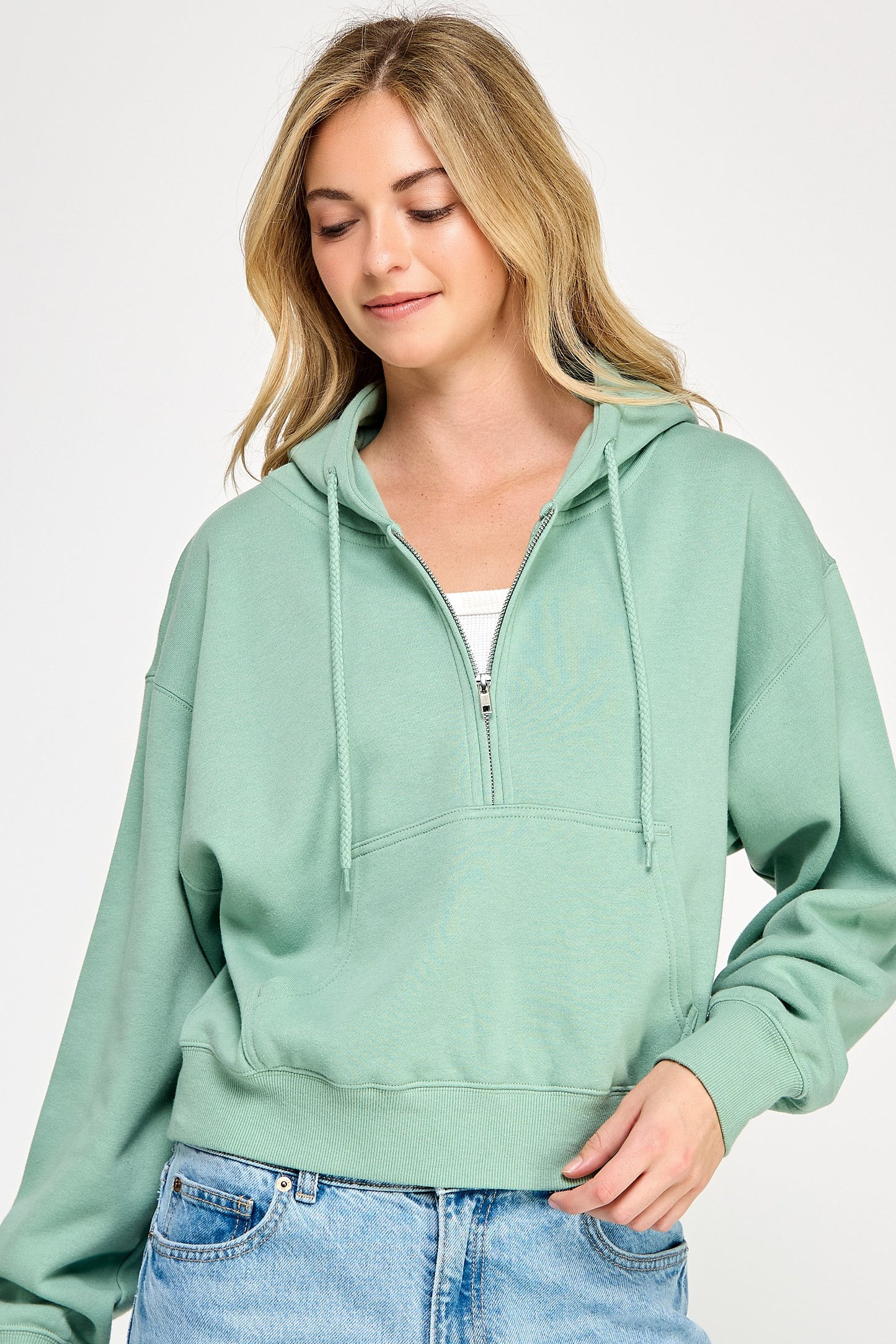 Half Zip Hoodie