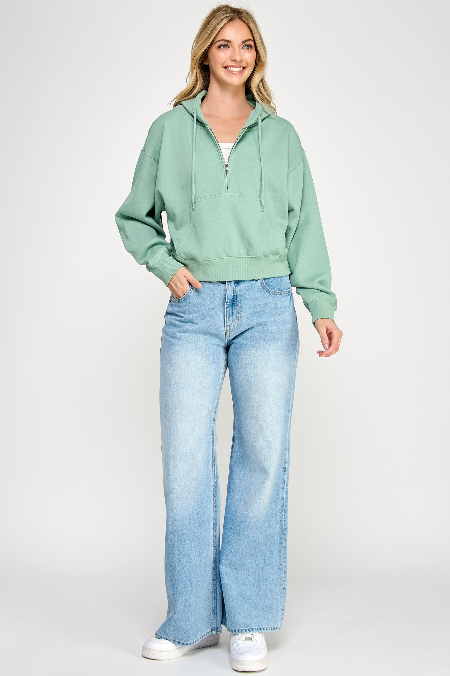 Half Zip Hoodie