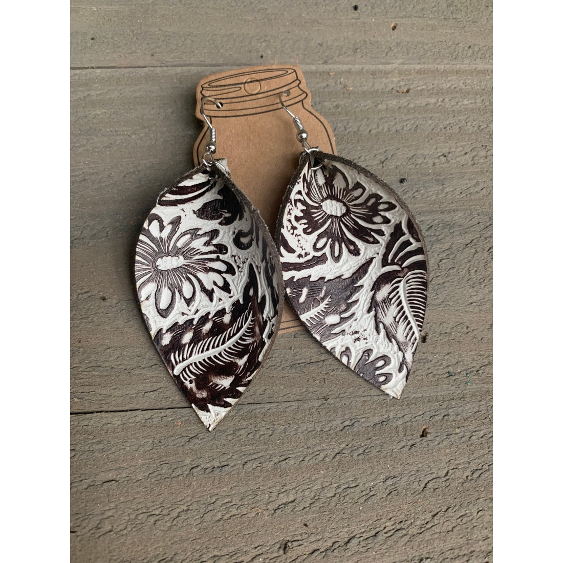 Western Leather Earrings