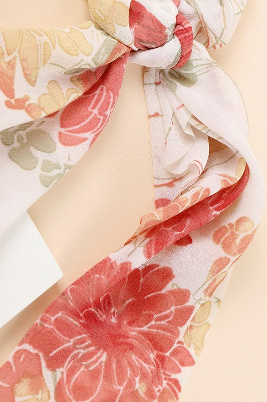 Escape to the Beach Hair Tie-Ivory