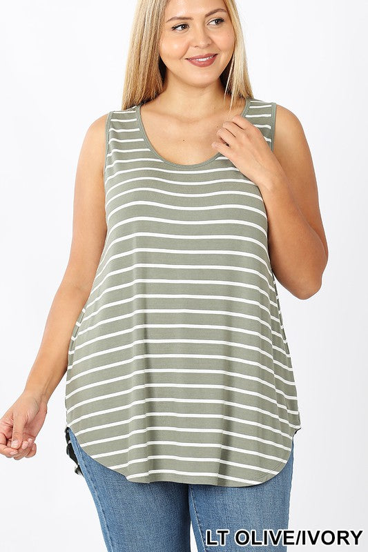 Think Of Me Stripe Tank