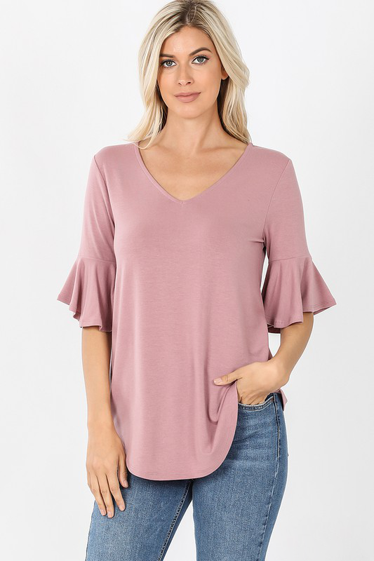 Give Love A Chance Rose Top