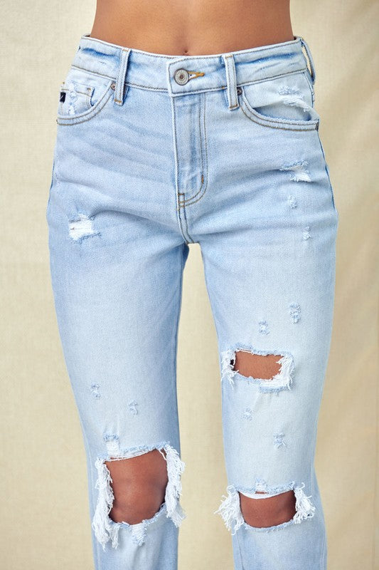 Jenny Light Wash Kancan Jeans