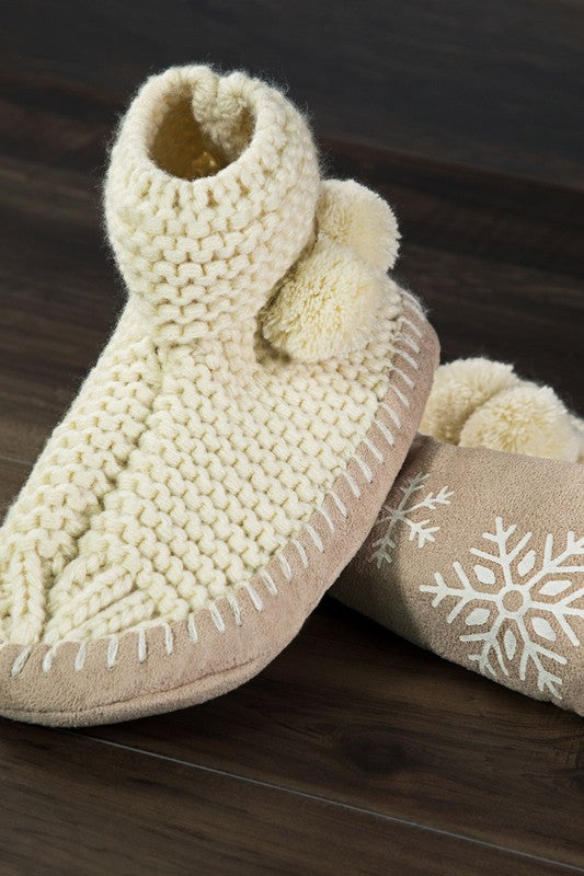 Snowflake Slippers