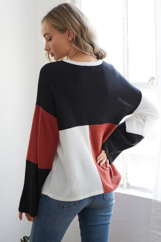 Days Go By Colorblock Top