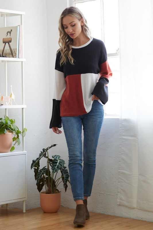Days Go By Colorblock Top