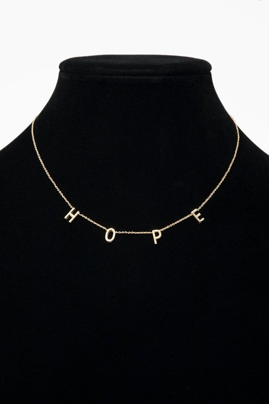 Hope Charm Necklace