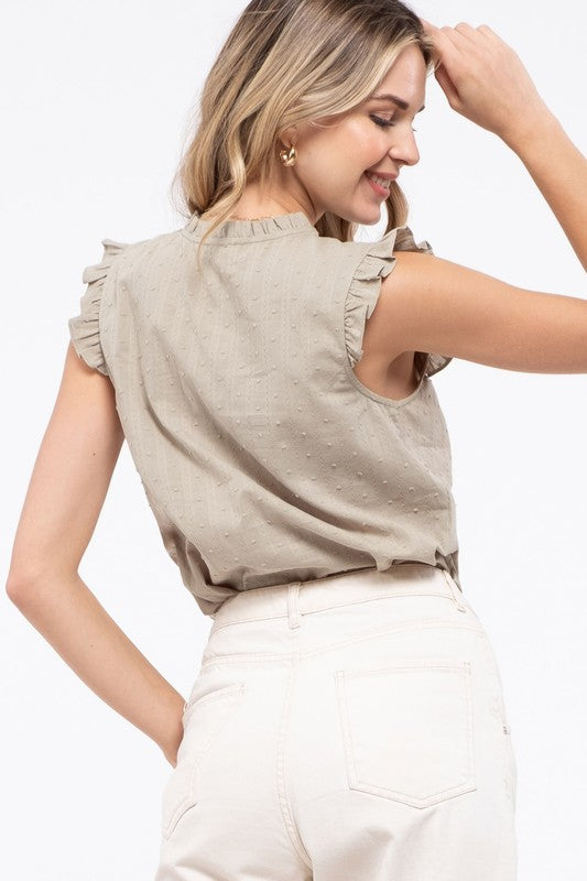 Sunny Afternoon Olive Tank