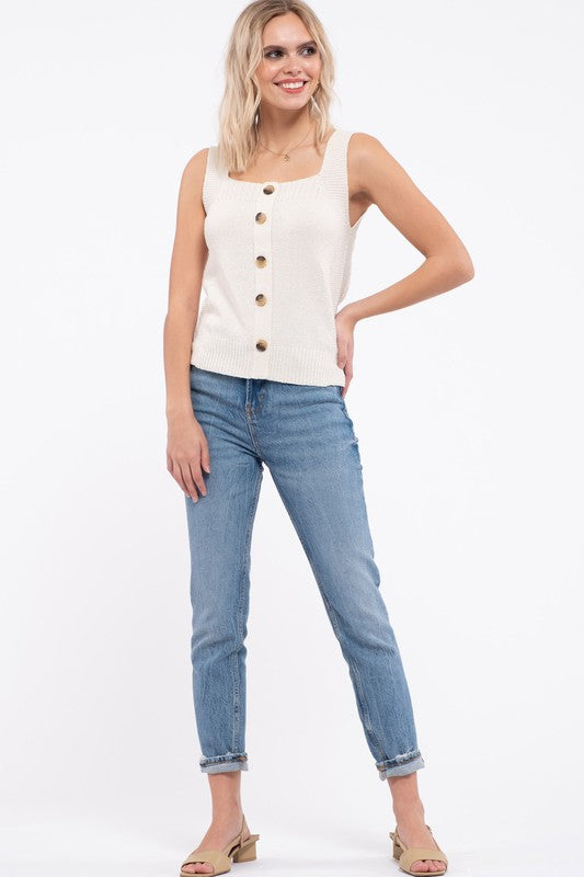 Simply Stylish Sleeveless Top
