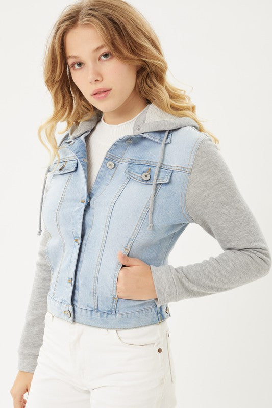 Dare To Dream Layered Denim Jacket