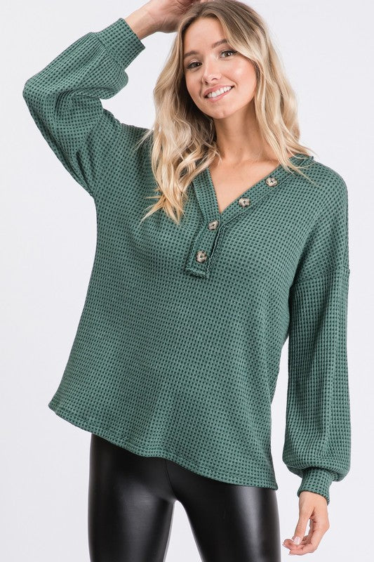 It's Always Been You Hunter Green Top