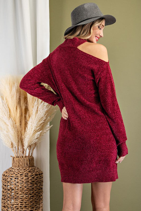 Tis The Season Wine Dress