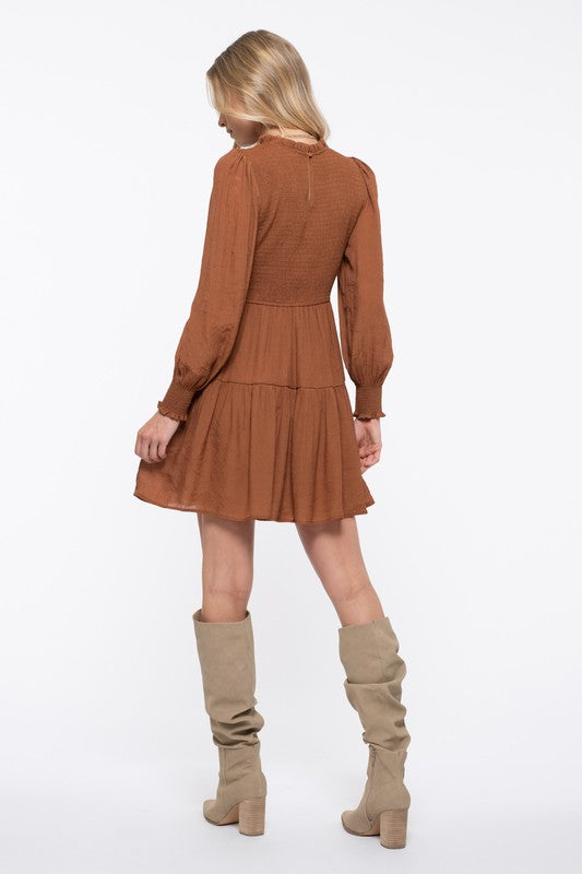 Grateful Heart Long Sleeve Dress