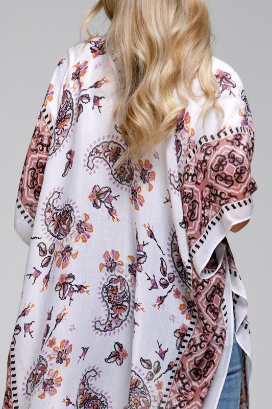 Paisley Floral Kimono