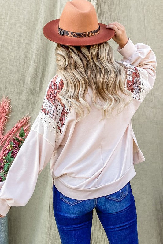 Patch Work Detail Top