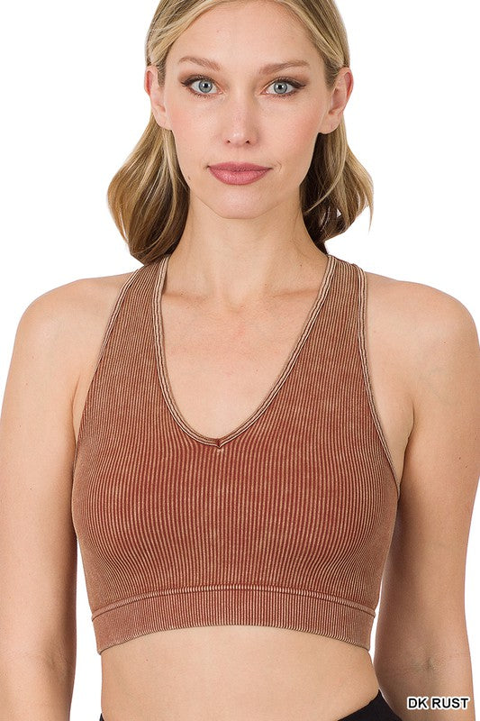 Washed Ribbed Brami