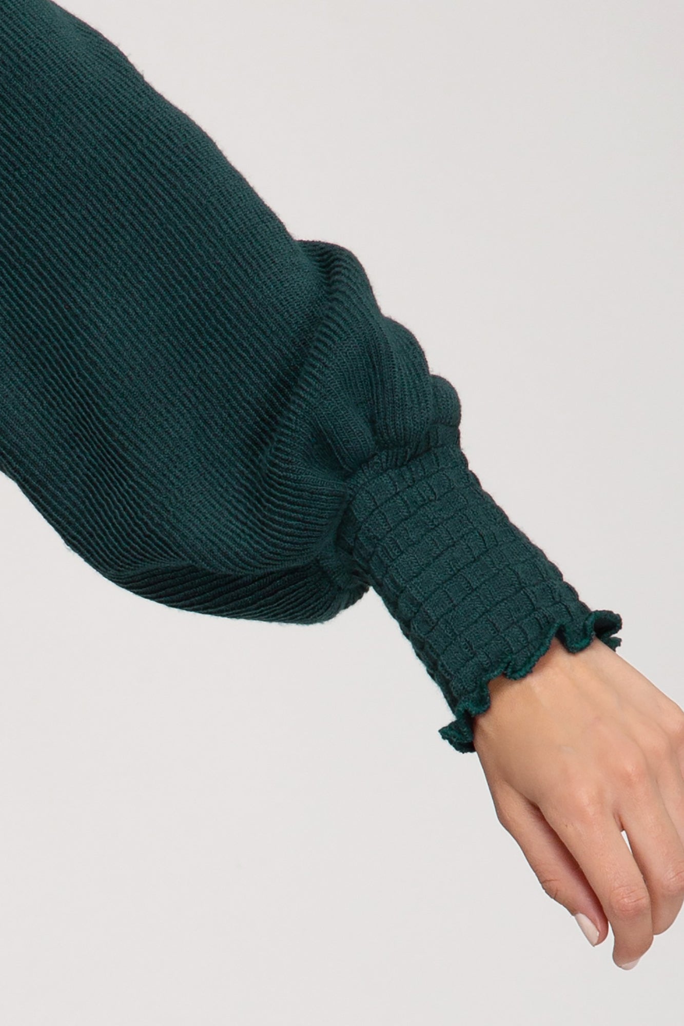 Holiday Season Hunter Green Dress