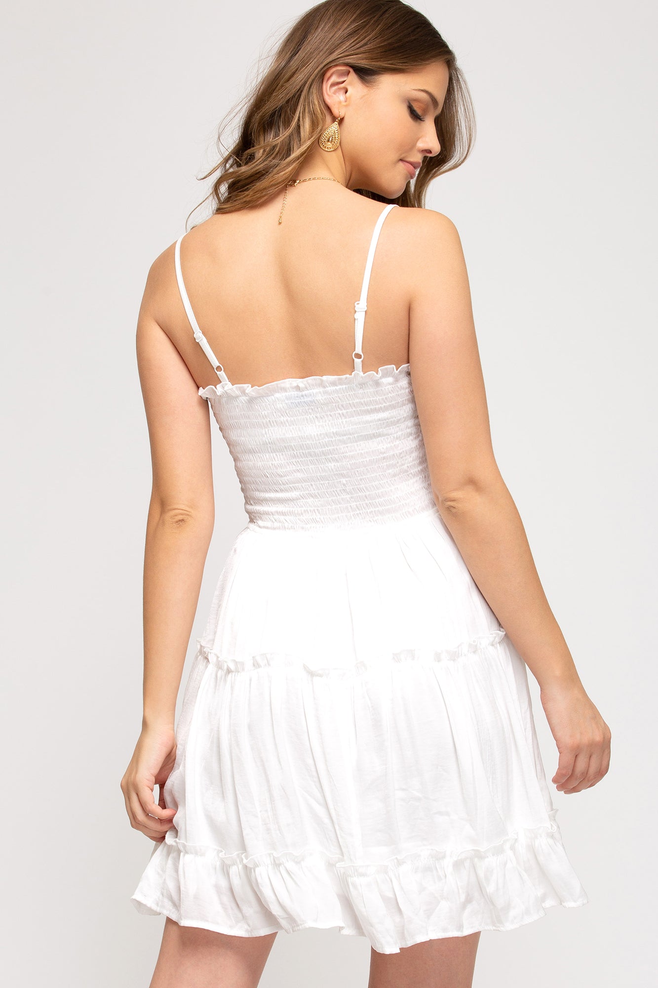 Take Me Away White Dress