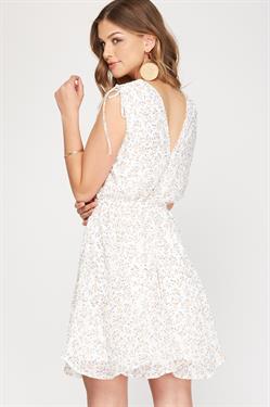 Floral Dreams Dress-Ivory