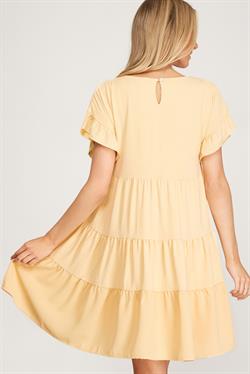 Happy Days Light Yellow Dress