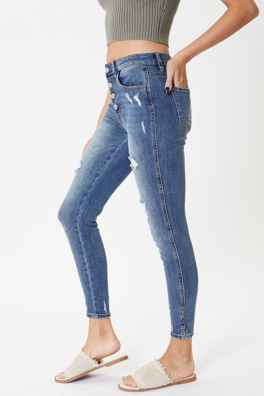The Demi Medium Wash Kancan Jeans
