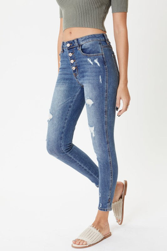 The Demi Medium Wash Kancan Jeans