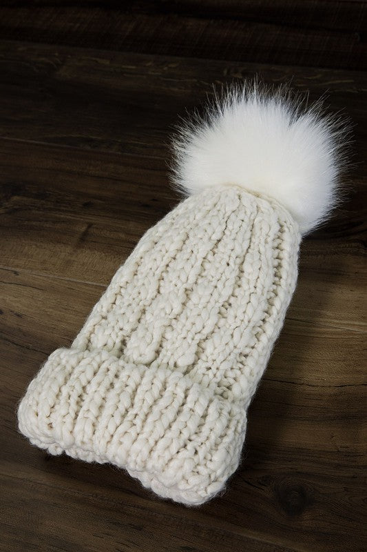 Winter Wonderland Beanie-Ivory