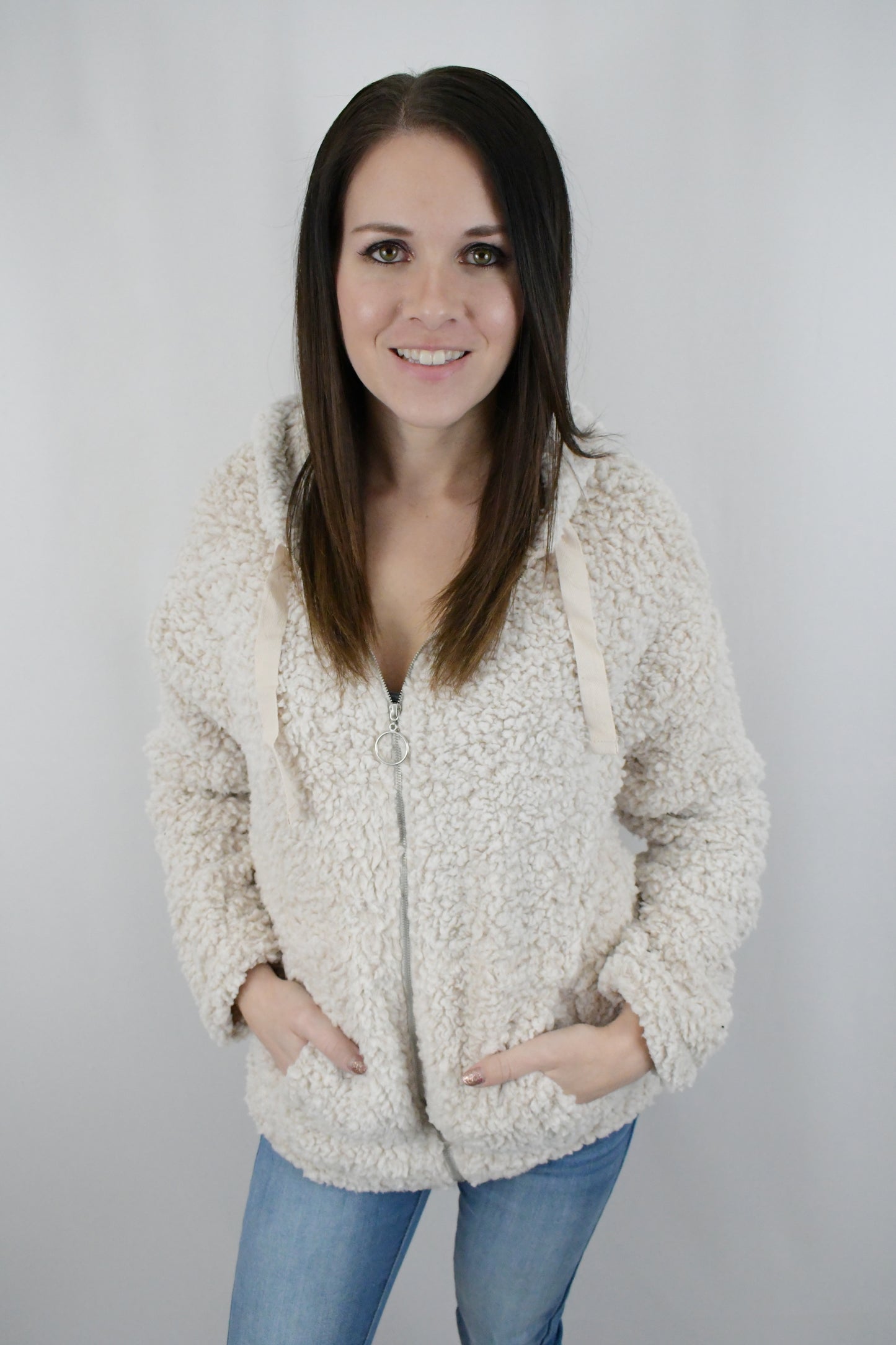 Stay Cozy Sherpa Jacket