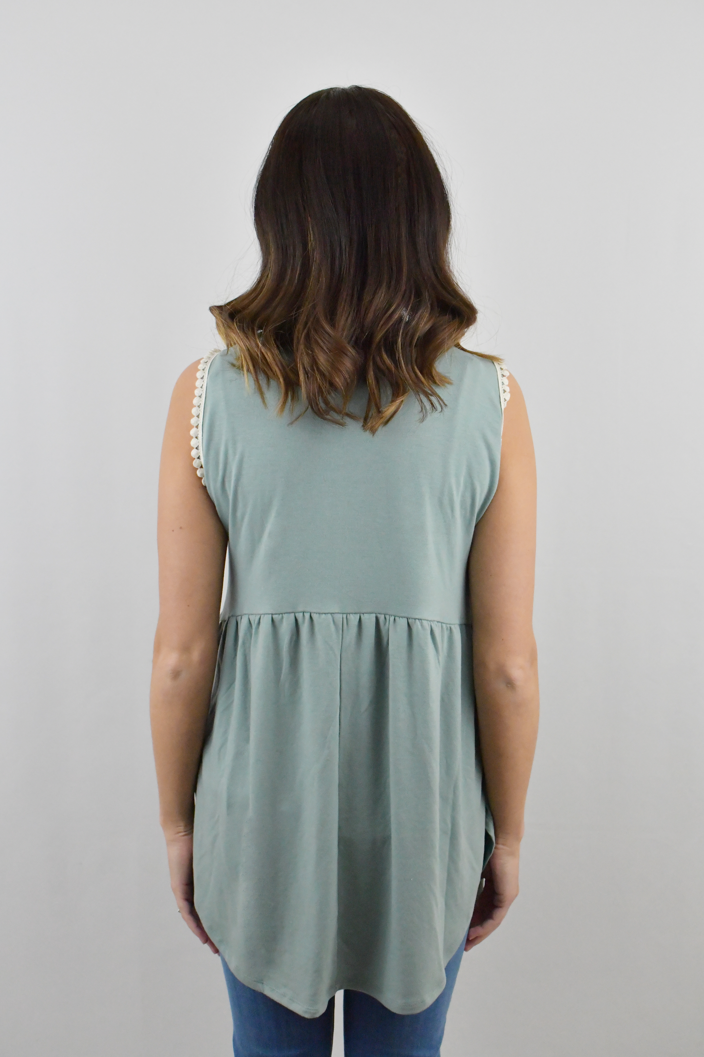 Summer Love Light Green Tank