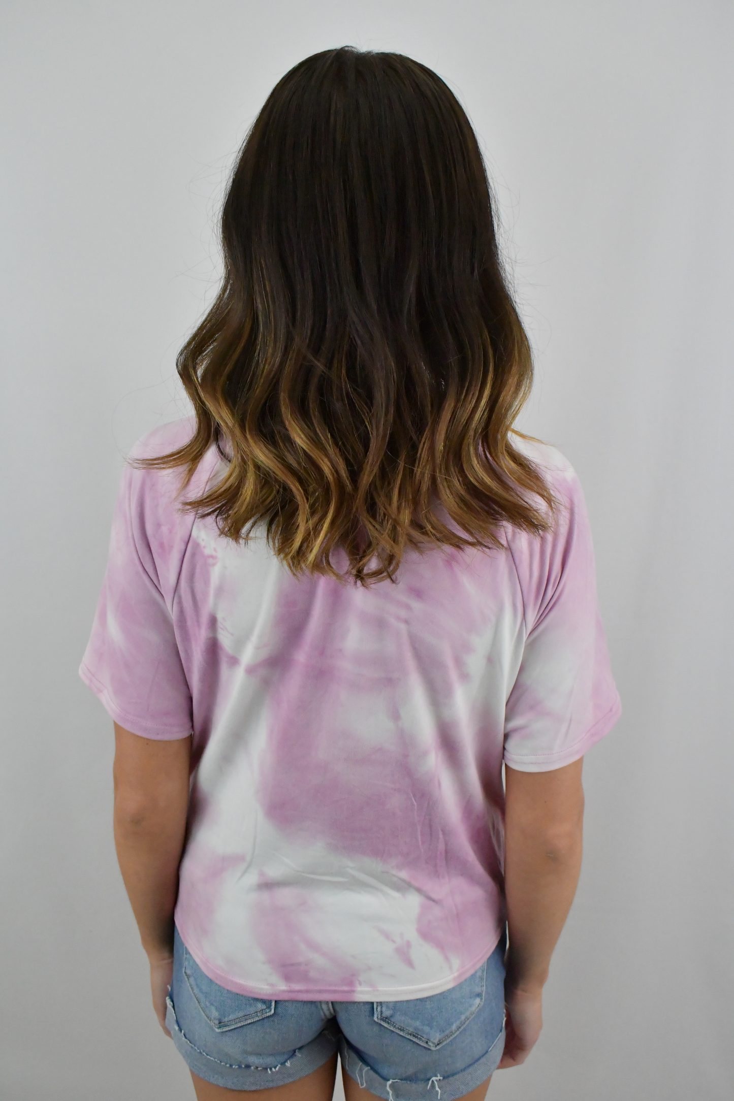 Can't Get Enough Pink Tie Dye Top