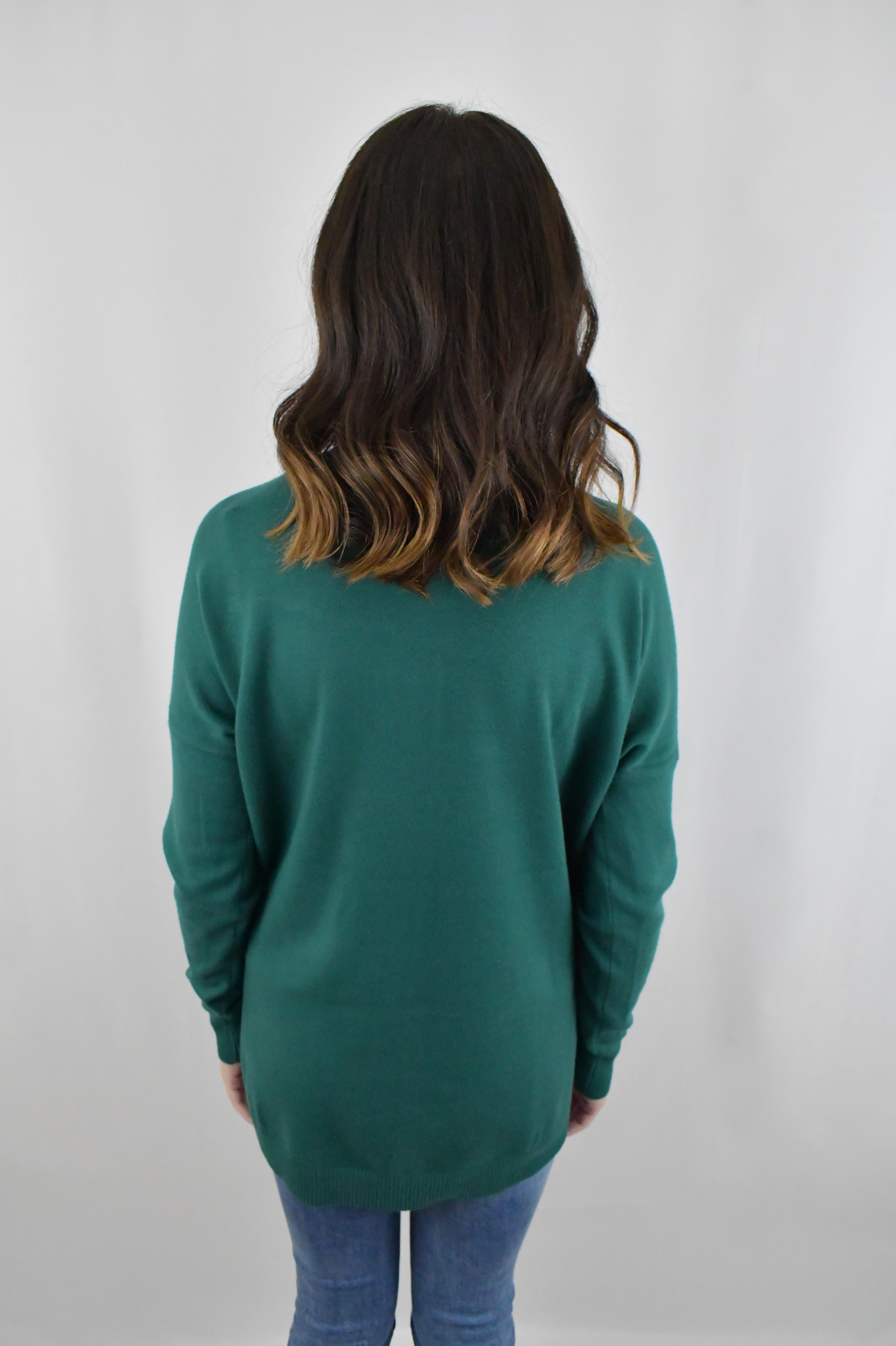 Escape the Breeze Deep Green Sweater